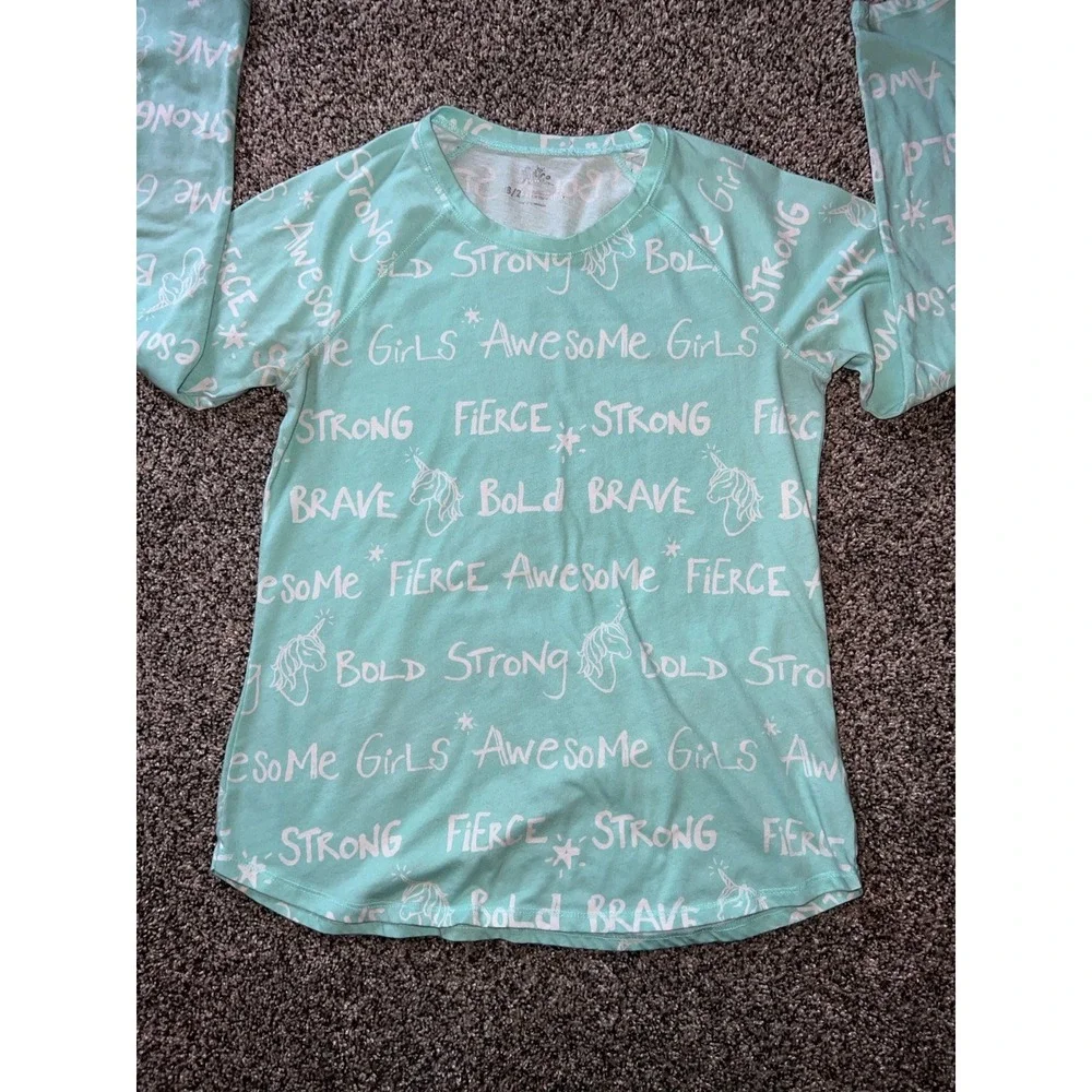 Justice girls teal