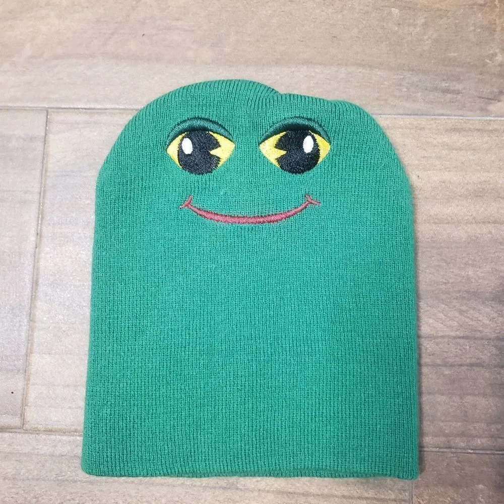 Western chief kids Green frog beanie hat