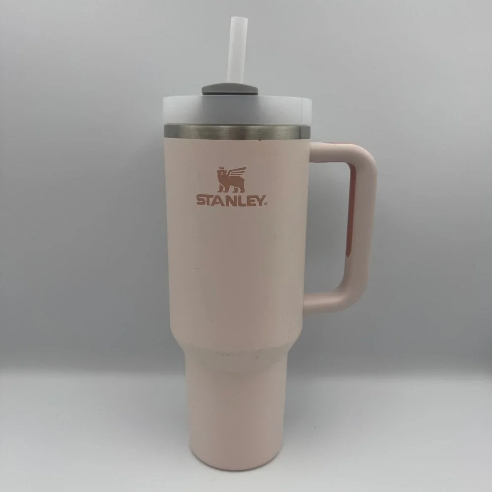 Stanley Adventure Quencher H2.0 FlowState‎ Tumbler 40oz Rose Quartz Pink Mug