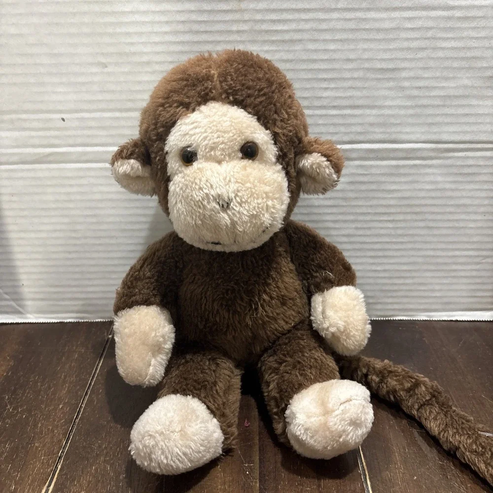 Vintage Knickerbocker Monkey Plush 10‎ Inches Animals Of Distinction