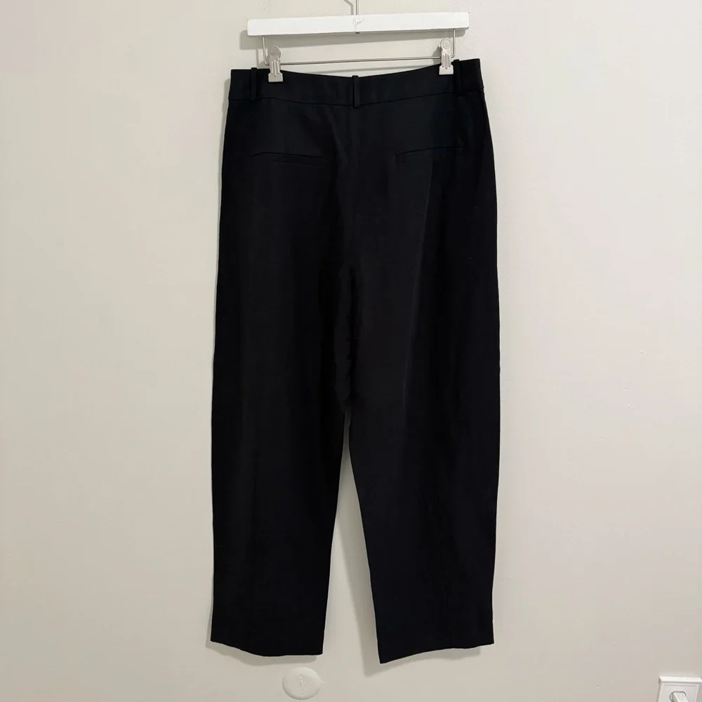 Banana Republic Black Long Straight Leg Trousers
