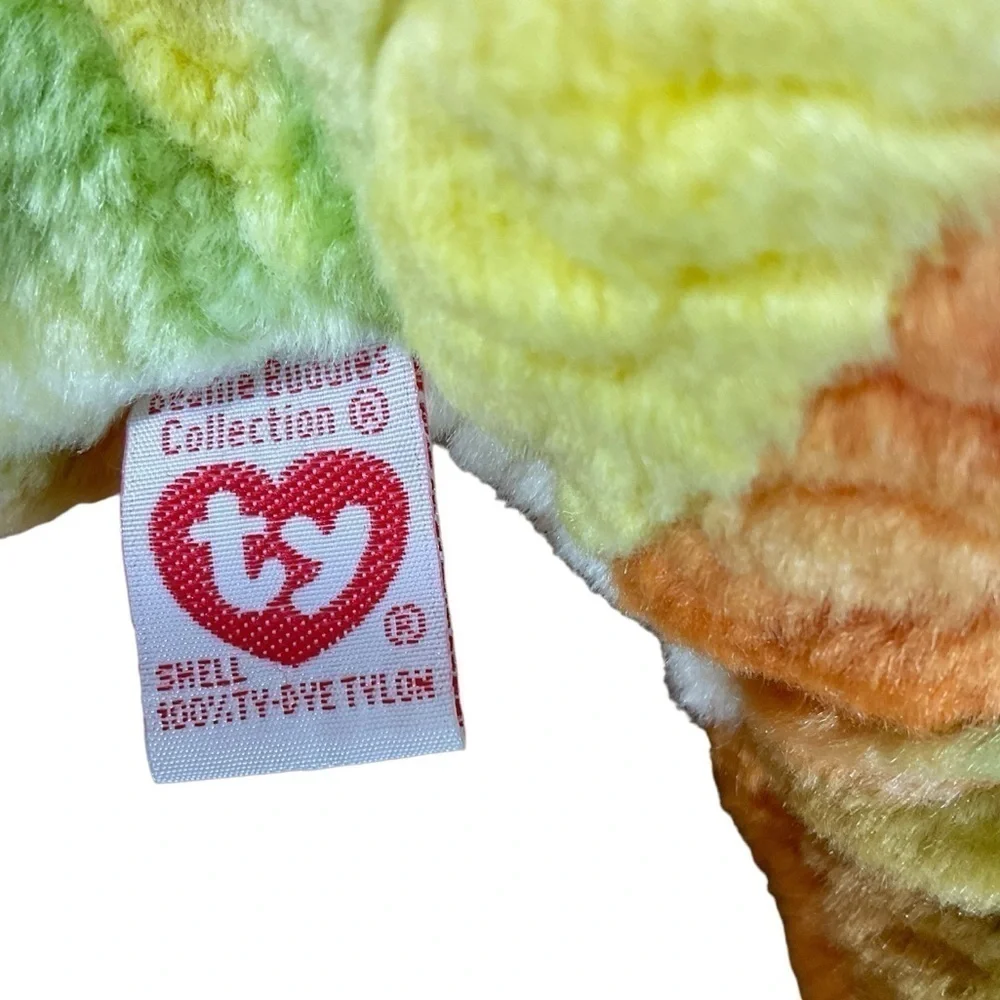 Prince The Frog Retired 2000 TY Beanie Buddy 13in Bullfrog Tie dye