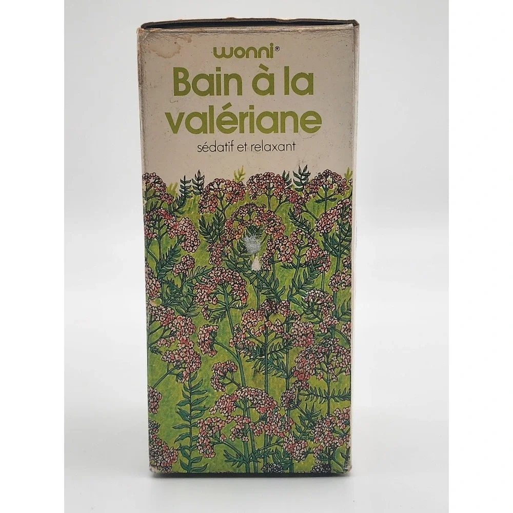 Wonni Valerian Oil Bath Relaxing‎ Calming Sedative Made in Germany Vintage