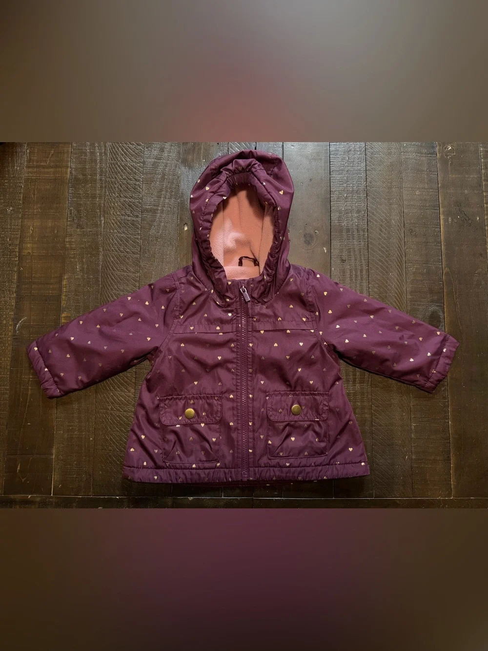 (3 Pieces) Baby Girl Outerwear, Size 12-18 Months