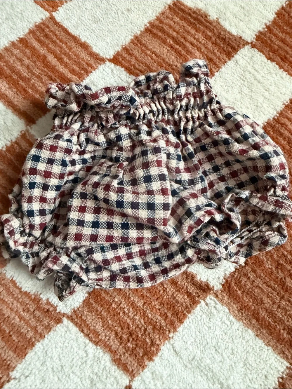 N/A plaid brown