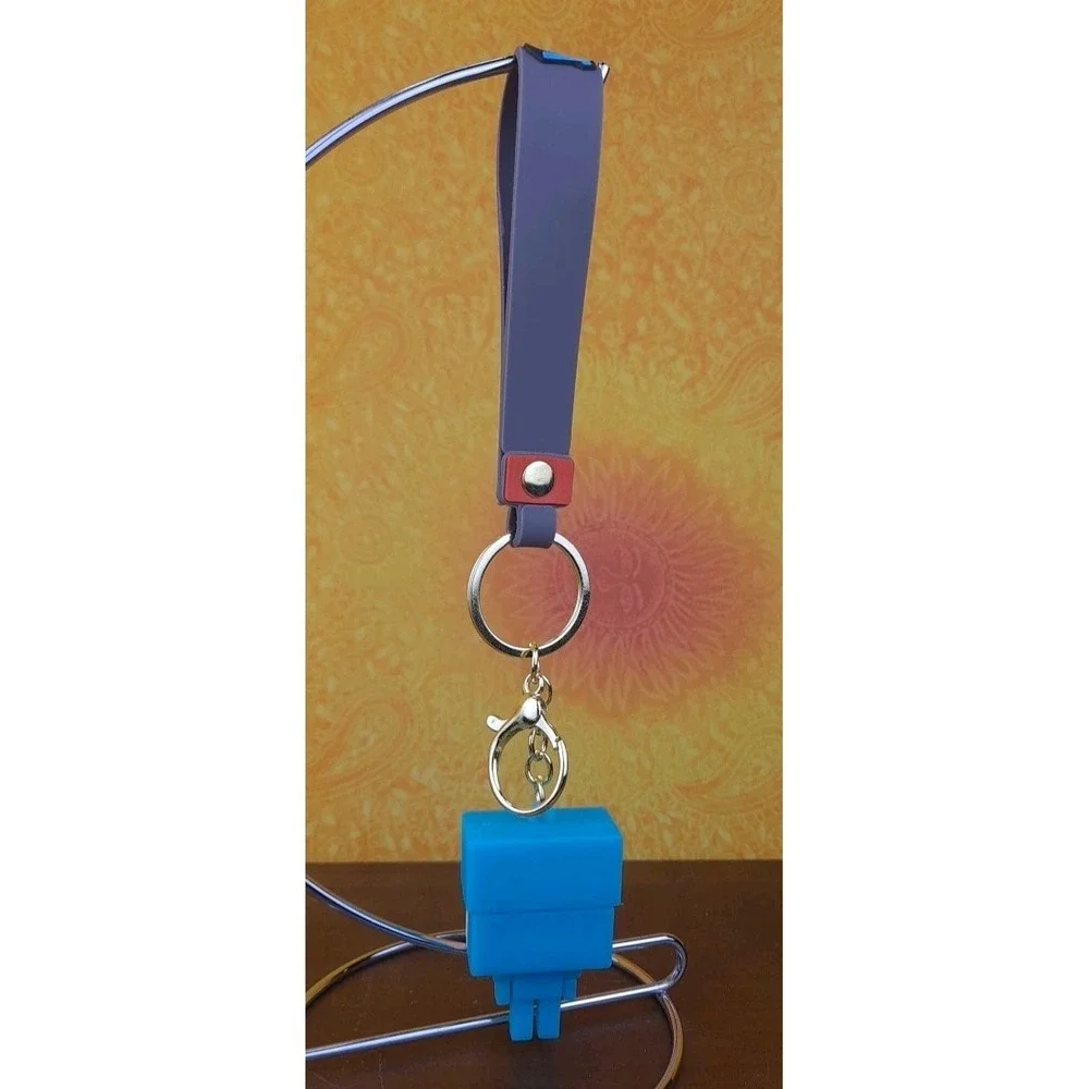 Armor Steve Minecraft‎ 3D PVC Keychain Backpack Video Game