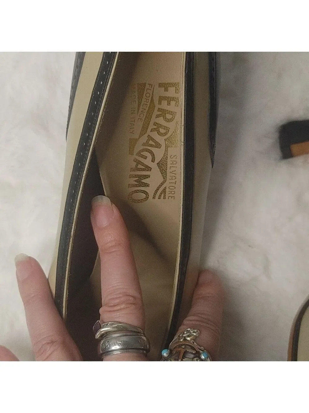 Salvatore Ferragamo sole quality but