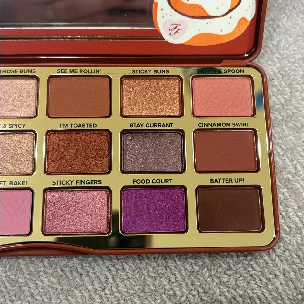 Too Faced Cinnamon Swirl Palette with Warm Hues