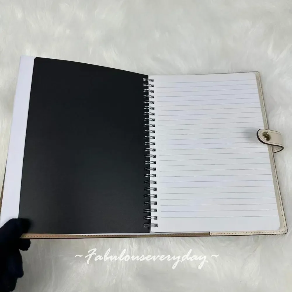 Coach notebook measurements tags