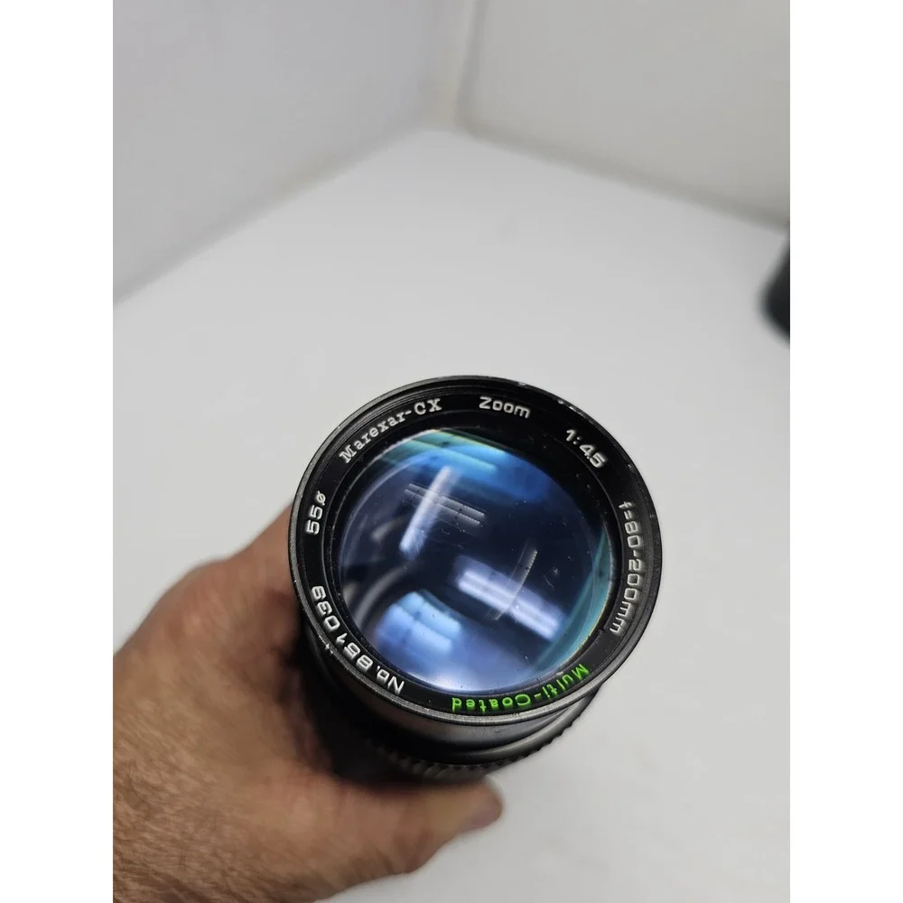 Marexar-CX 1:4.5 f=80-200mm‎ Multi-Coated Camera Lens Minolta M/MD Mount