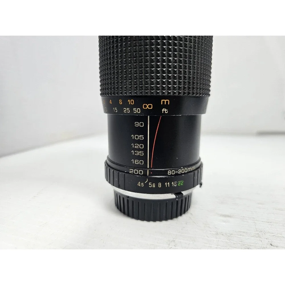 Marexar-CX 1:4.5 f=80-200mm‎ Multi-Coated Camera Lens Minolta M/MD Mount
