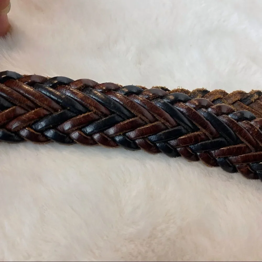 Brighton brown braided