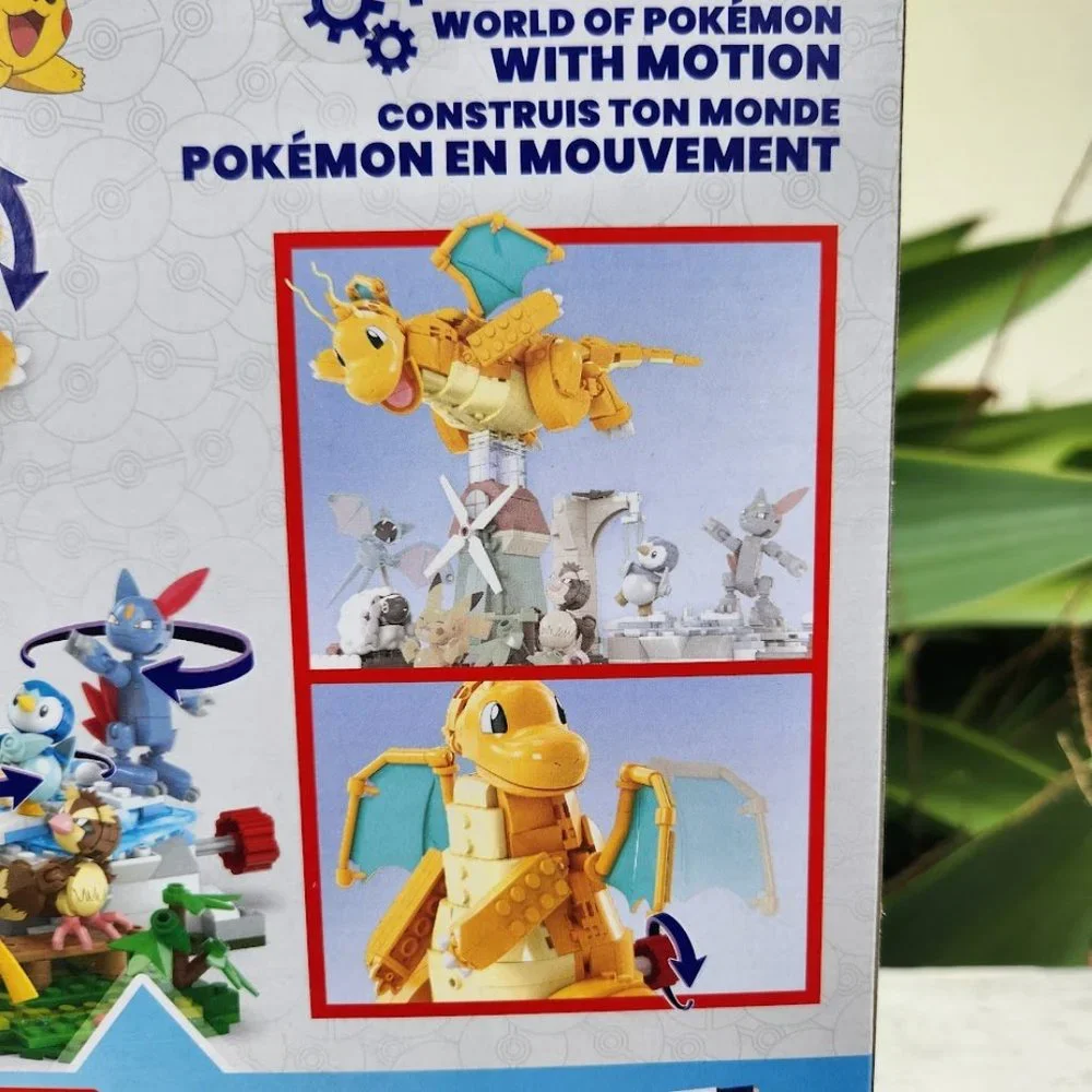 NEW Dragonite MEGA Pokémon Action Figure Building Toys Set LEGO COMPATIBLE 387