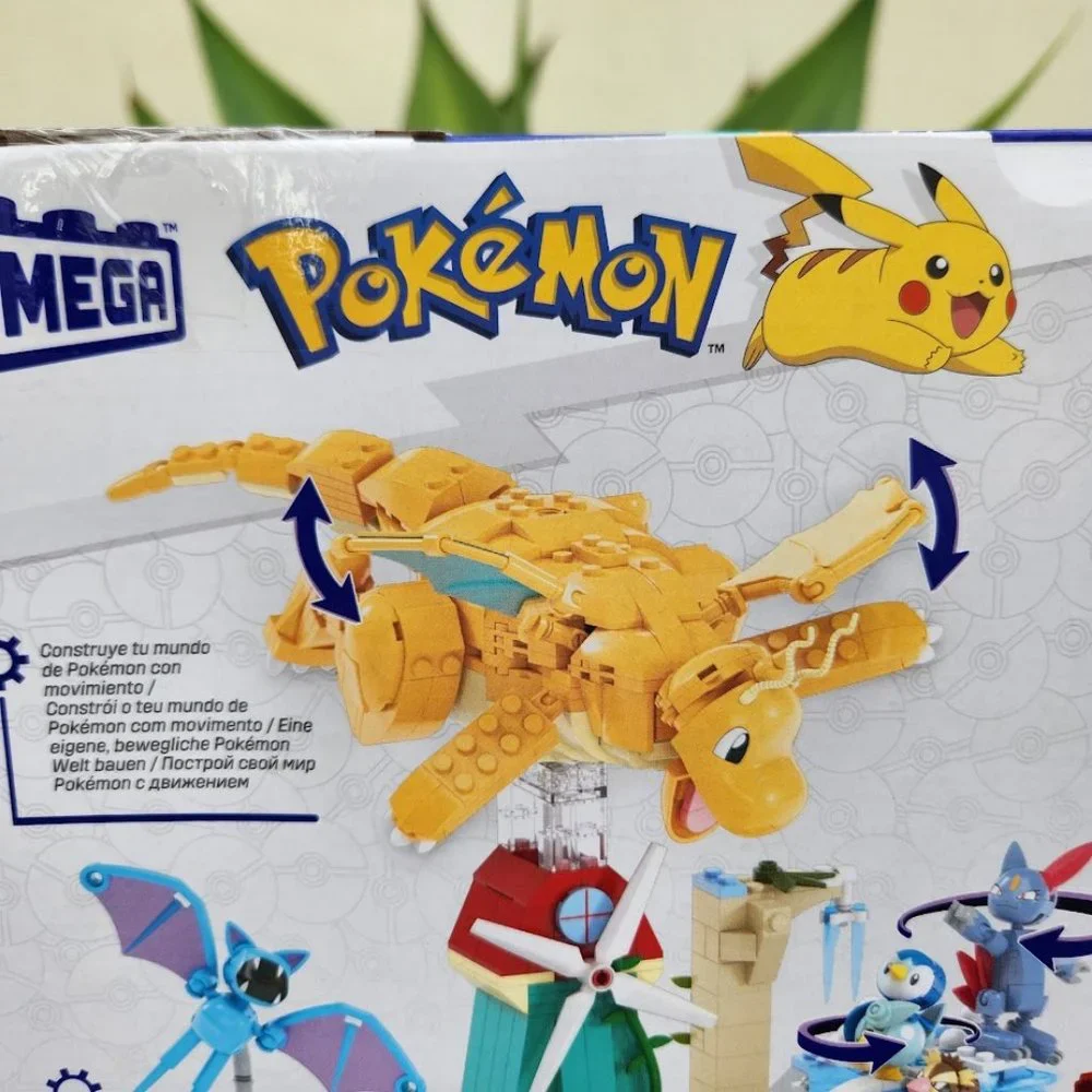 NEW Dragonite MEGA Pokémon Action Figure Building Toys Set LEGO COMPATIBLE 387