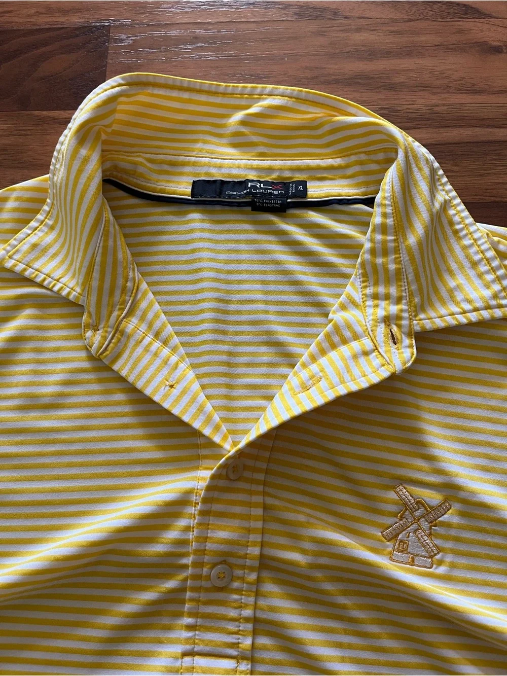 Ralph Lauren stains classic stripes