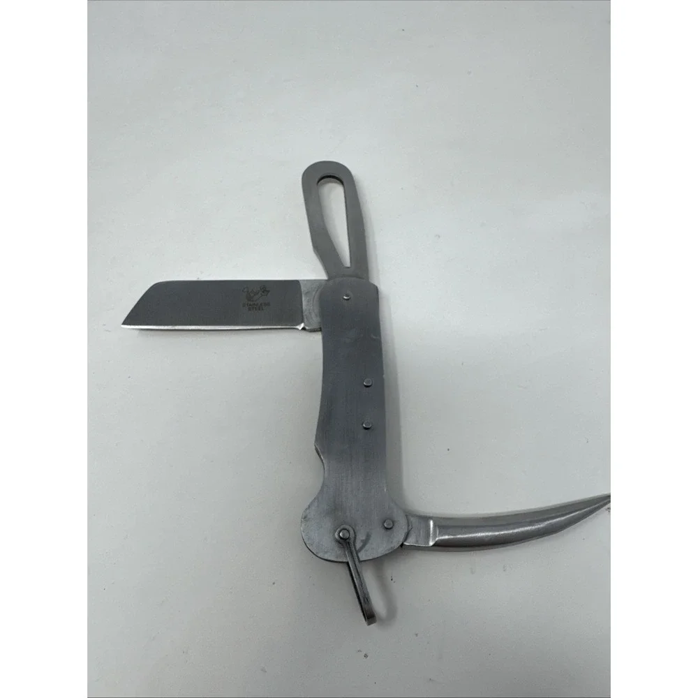 Stainless steel rigging‎ knife, 3 elements, 3.5
