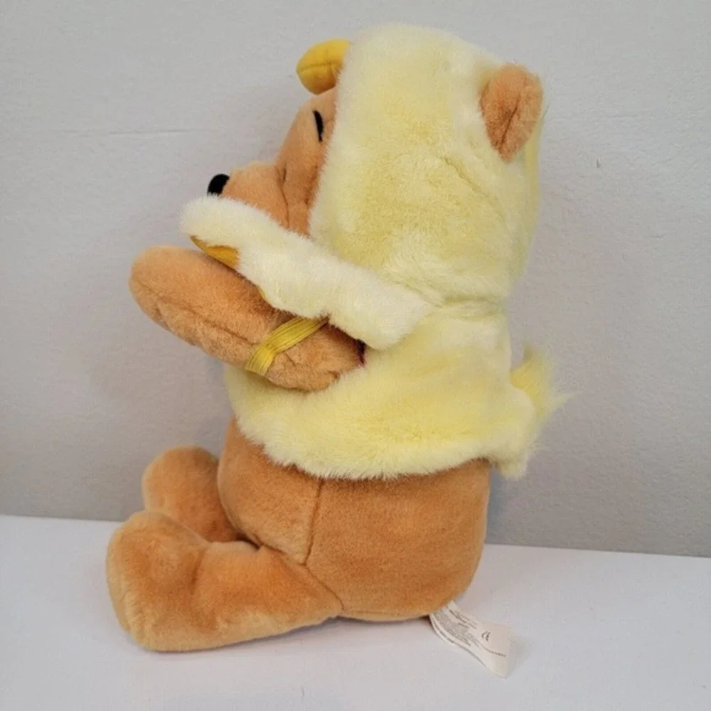 Walt Disney Winnie The Pooh Yellow Duck Easter Costume 15” Plush‎ Stuffed Animal