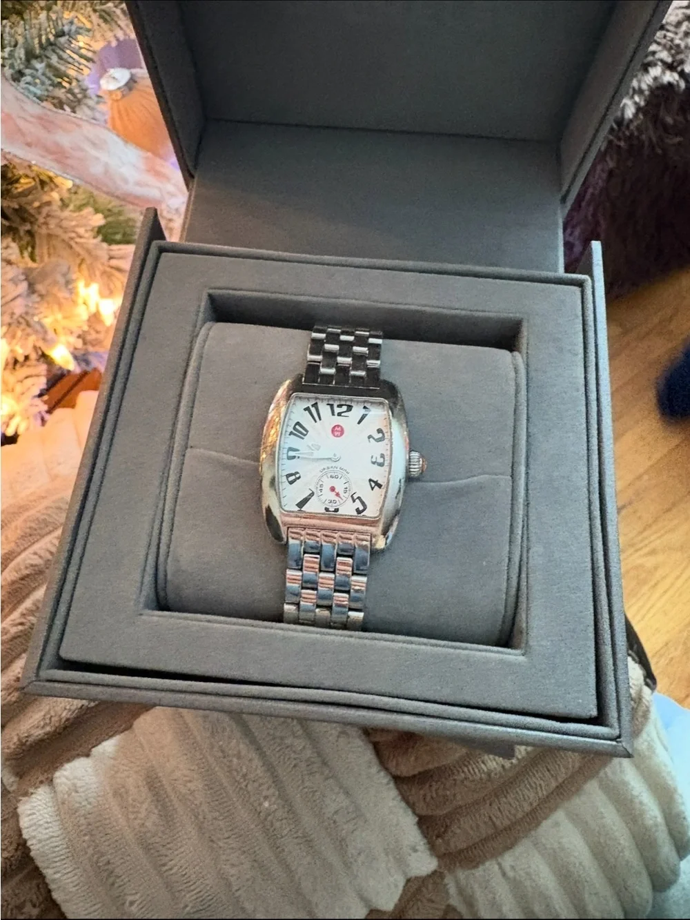 Michele polished stainless