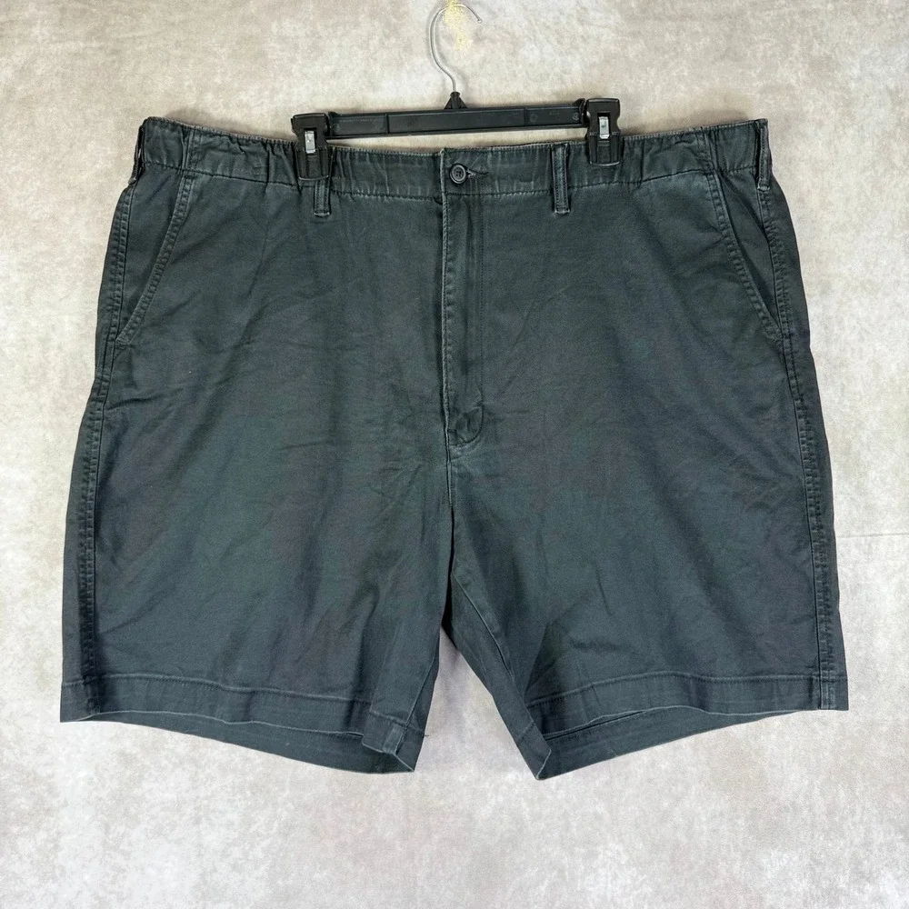 Levi's XX Chino EZ Shorts Men XXL Black Elastic Waist Cotton Stretch New