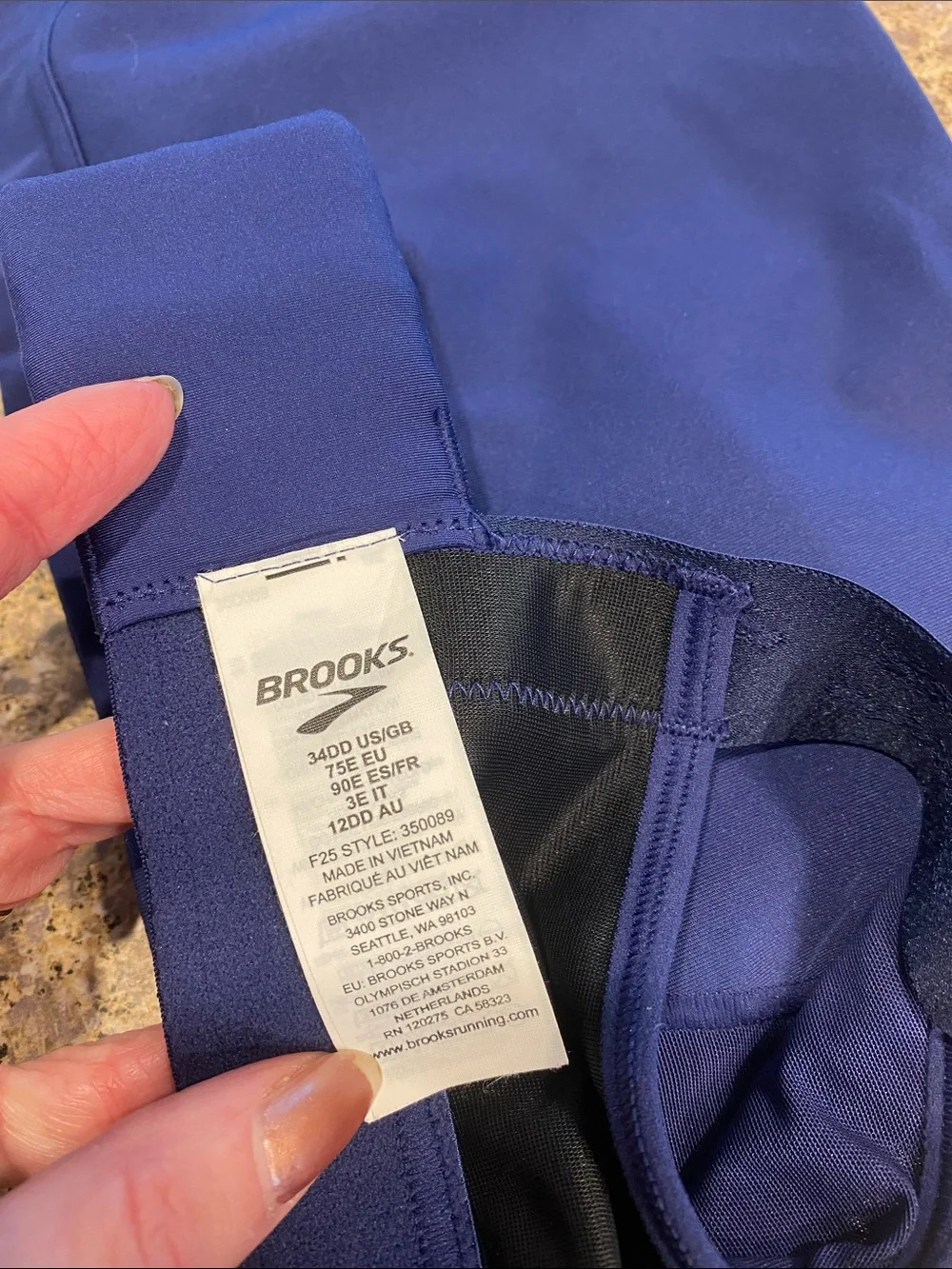 Brooks sports bra