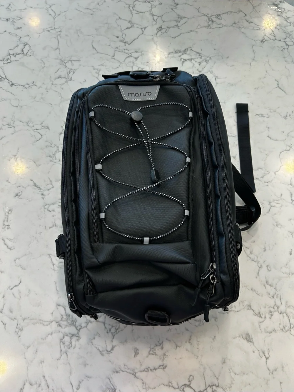 Mosiso Black Travel Bag Backpack