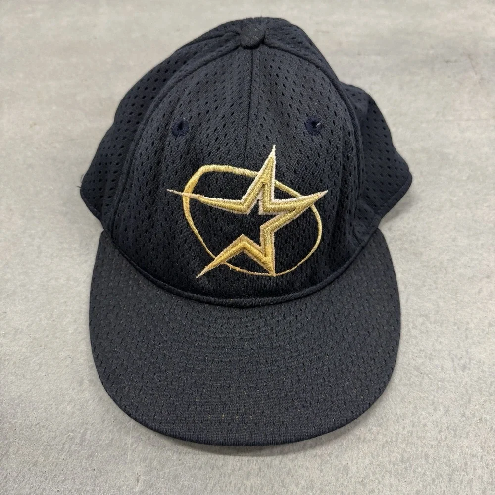 Vintage Houston Astros New Era 59FIFTY Diamond Collection Hat 7 1/8 USA