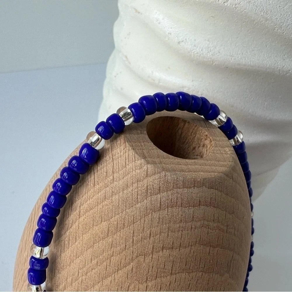 Hand Crafted stretch beaded