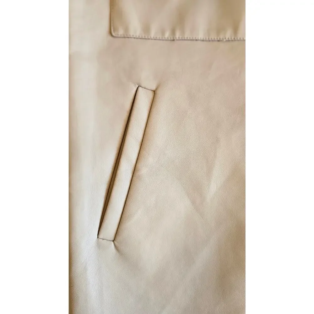 BCBGMaxAzria faux leather
