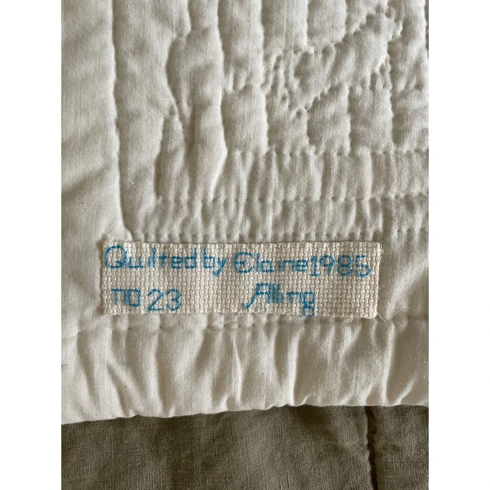 Handmade handcrafted sampler