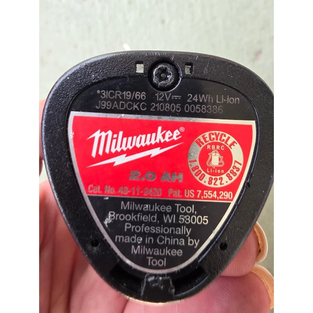 Milwaukee m12 redlithium