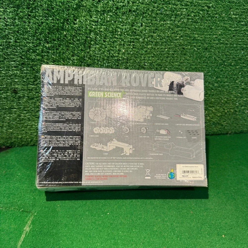 4M Green Science Amphibian Rover science‎ kit