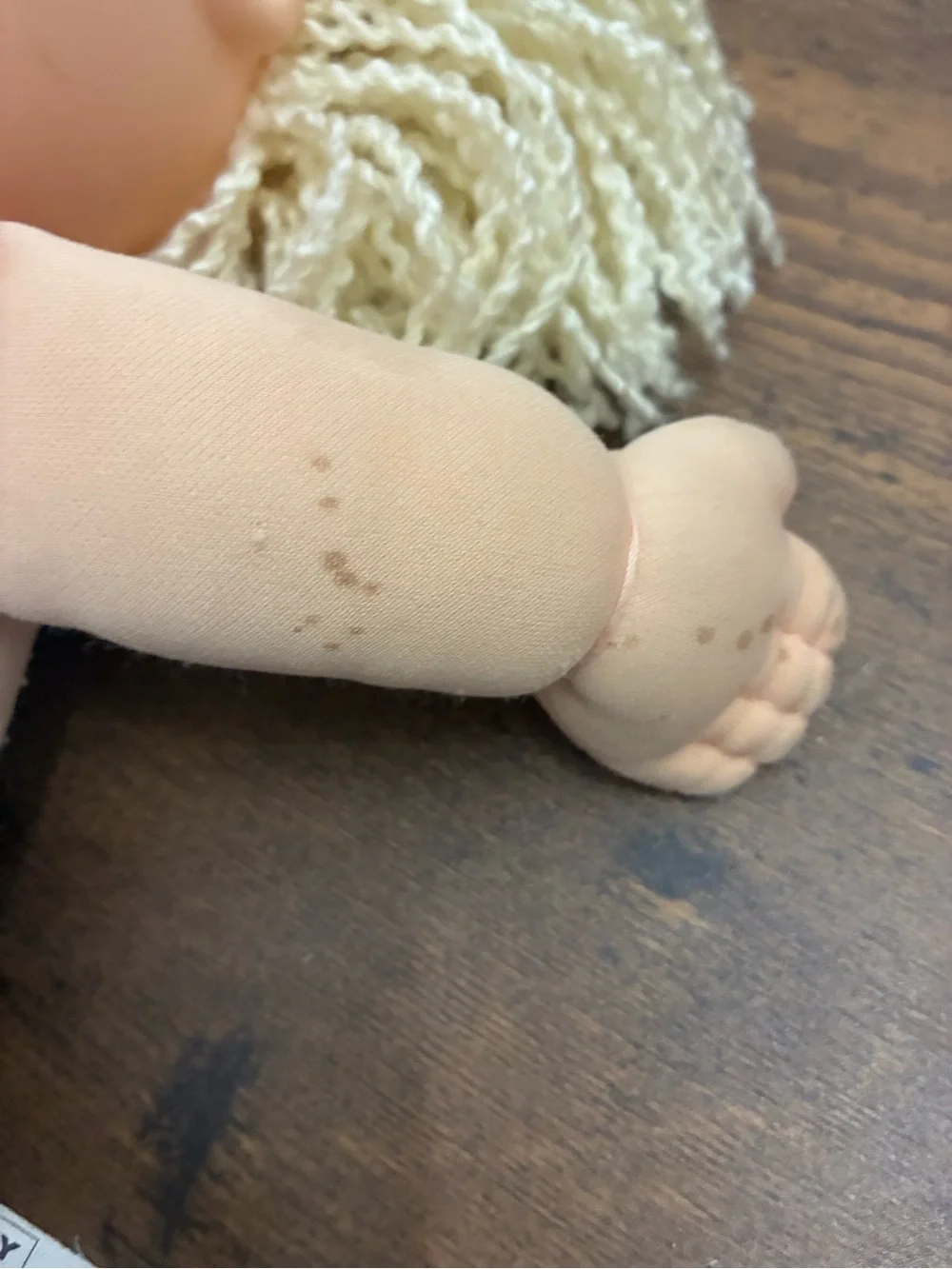 Cabbage Patch Kids body dot
