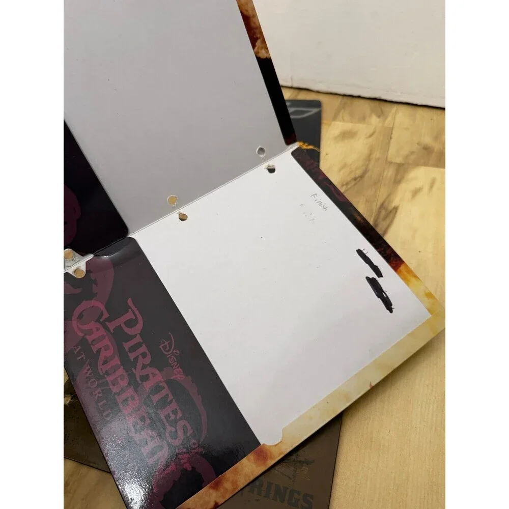 Set of 4 Action & Movie-Themed Folders (Spider-Man, Cars, Hot Wheels, Pirates)