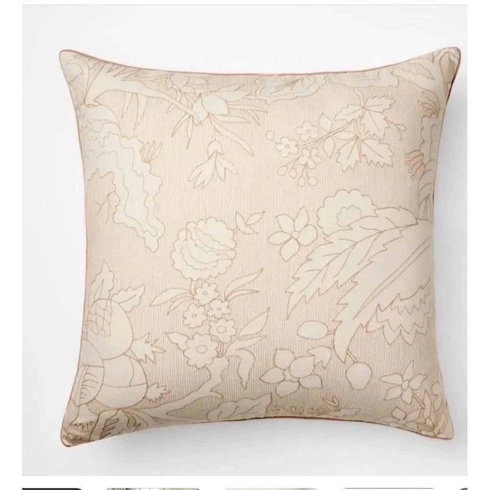 Threshold decorative embroidered