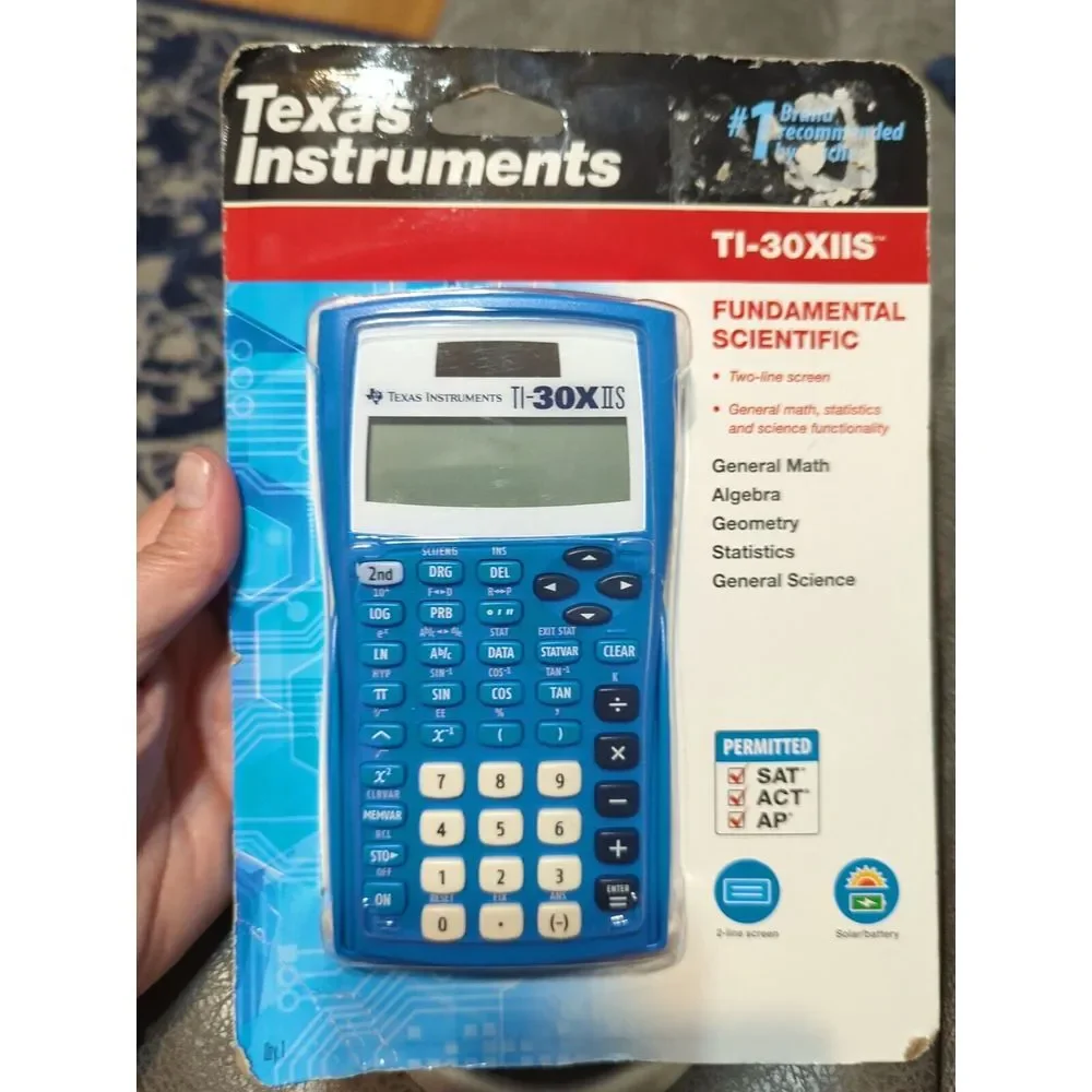 Texas Instruments TI-30X IIS Fundamental Scientific. 2-line Display Calculator‎