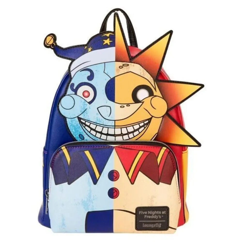 Loungefly Five Nights at Freddy's Security Breach Sun & Moon‎ Backpack Exclusive