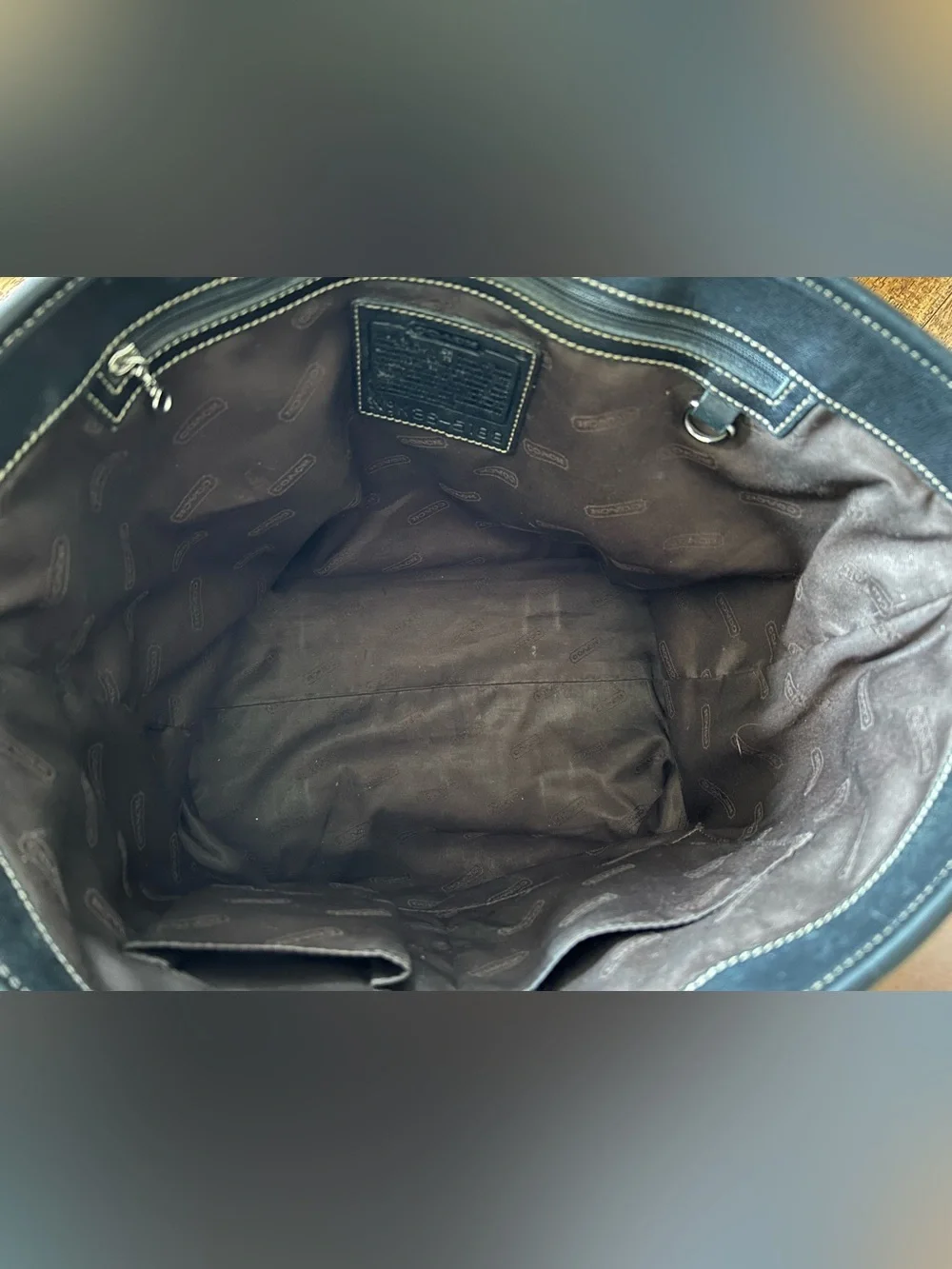 Coach classic leather
