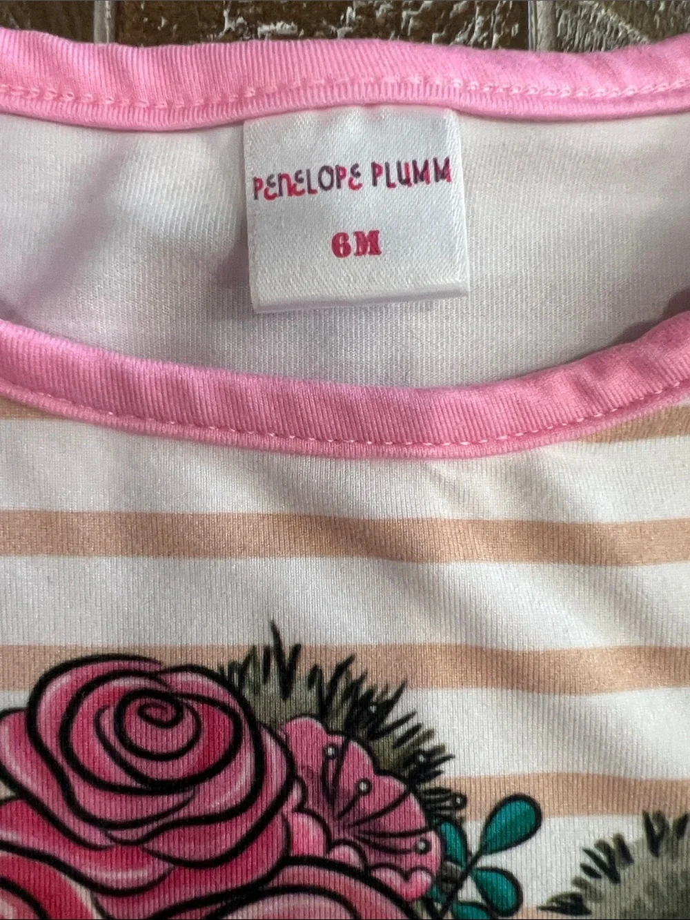 Penelope Plumm adorable striped