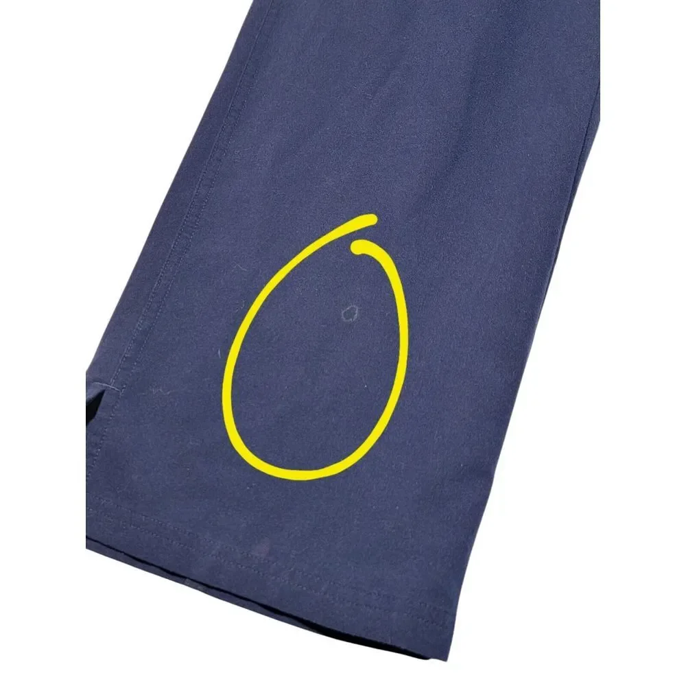 Figs Mens 3XLT Blue Straight Leg Technical Collection Pockets Pants FLAW‎