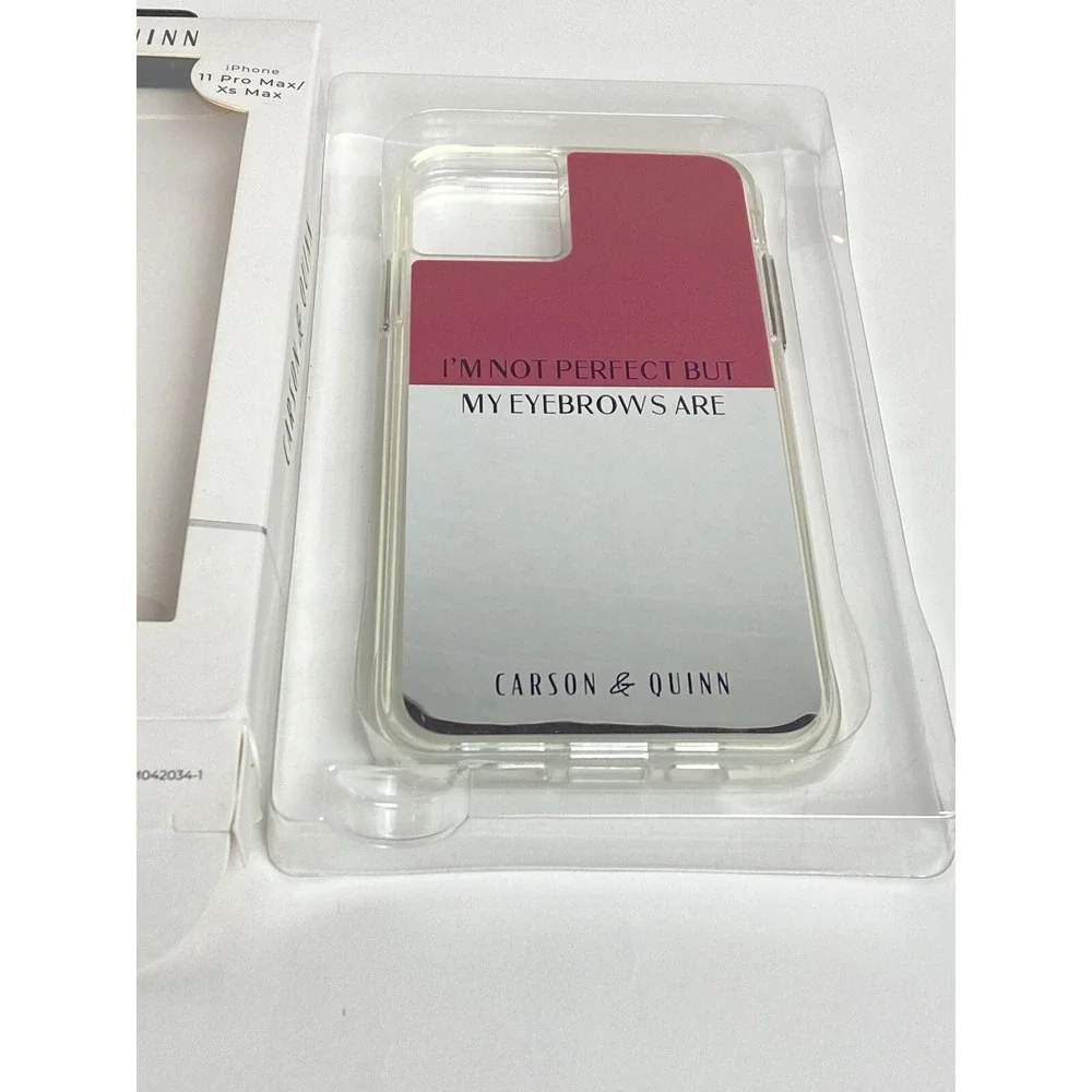 iPhone 11 Pro Max / XS Phone‎ Case Rose And Silver Slim Profile Drop Tested