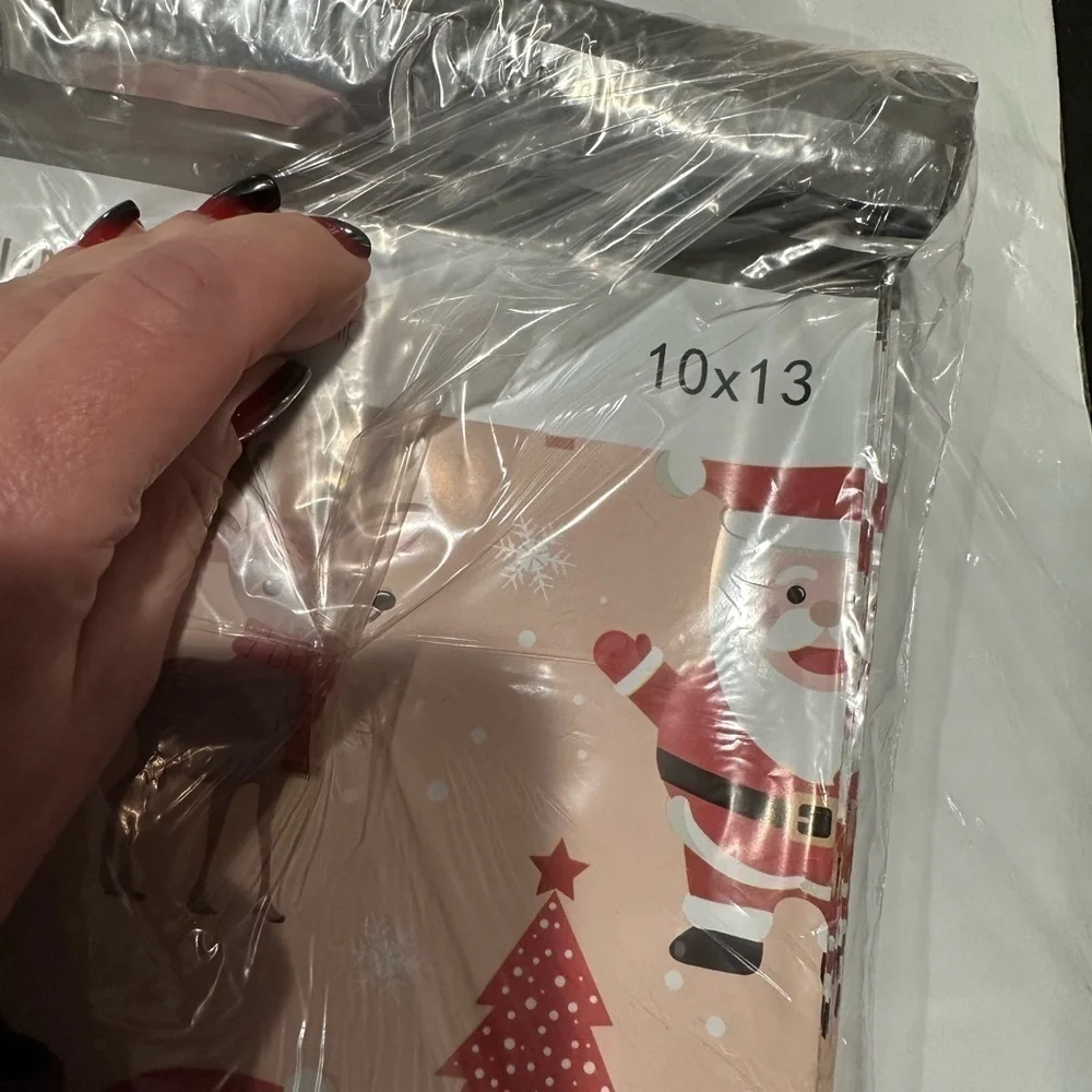 Poly Mailers 10x13” Christmas Santa reindeer snowman‎ holiday 25 count