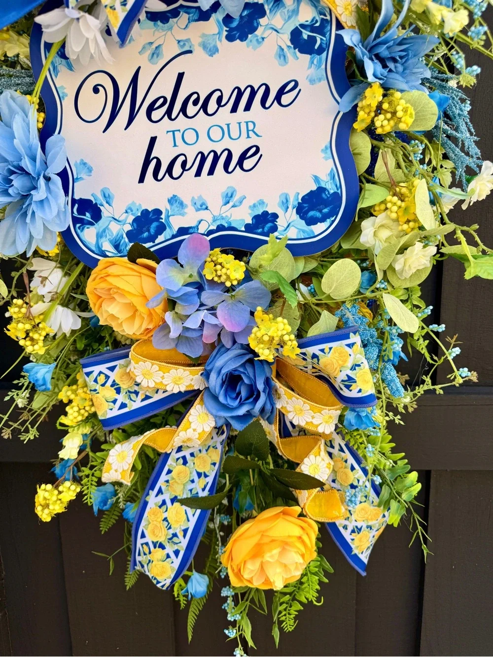 Hand Crafted bright floral