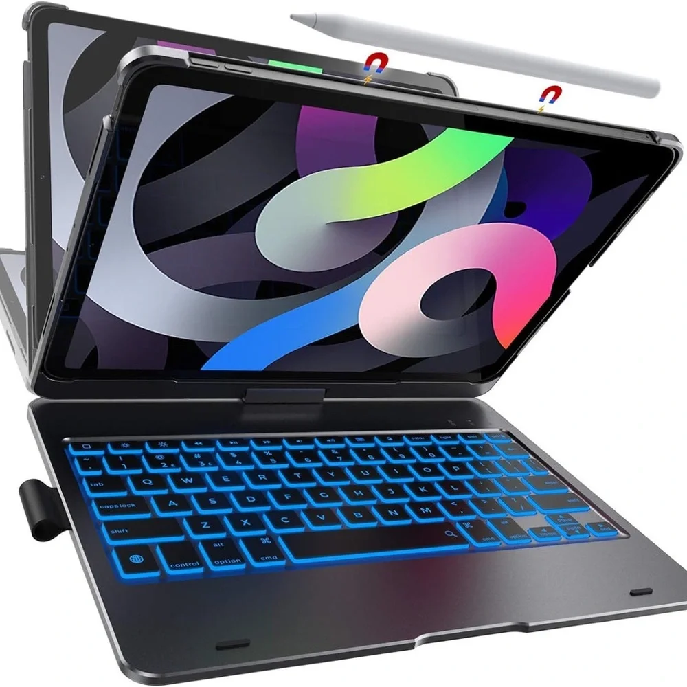 Typecase Flexbook Touch iPad Pro 11 Case w/ Keyboard, 360 Rotable Wireless | NEW