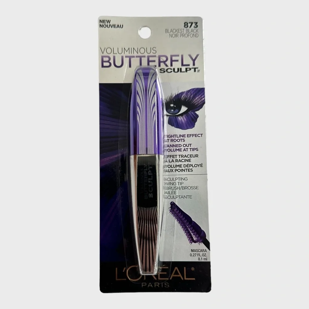L'Oreal‎ Paris Voluminous Butterfly Sculpt Mascara 873 Blackest Black