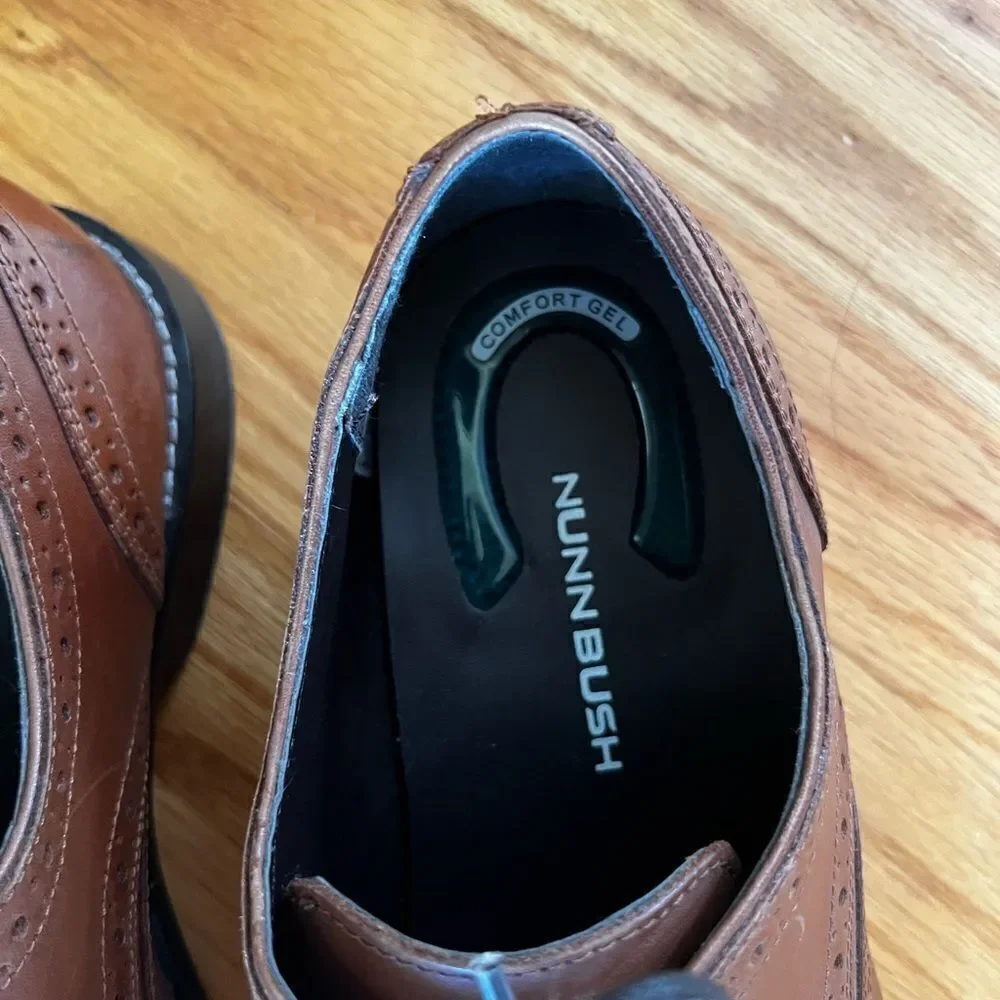 Nunn Bush Old Money Brown Oxford Shoes Size 11