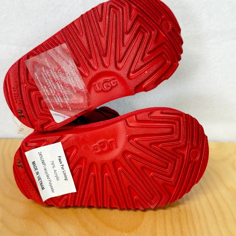 UGG red suede