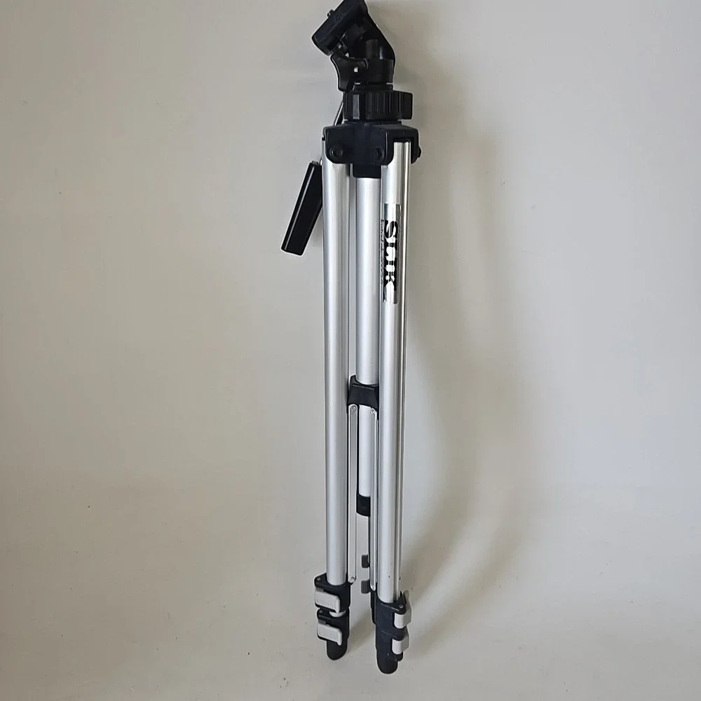 SLIK Insta-Lok 800G-FL Travel Lightweight Compact Camera Tripod Aluminum Vintage