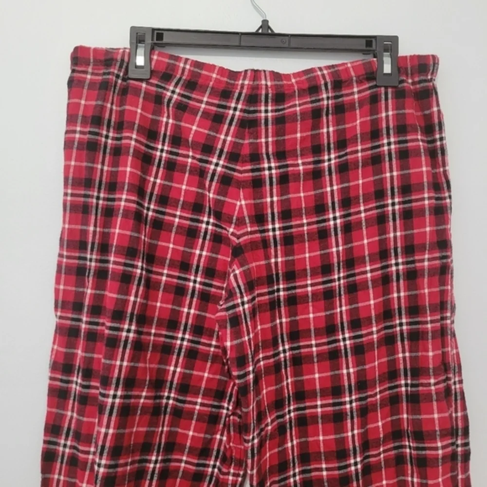 Ralph Lauren Men's Red Plaid Flannel Pajama Pants‎ Size M Loungewear Holiday