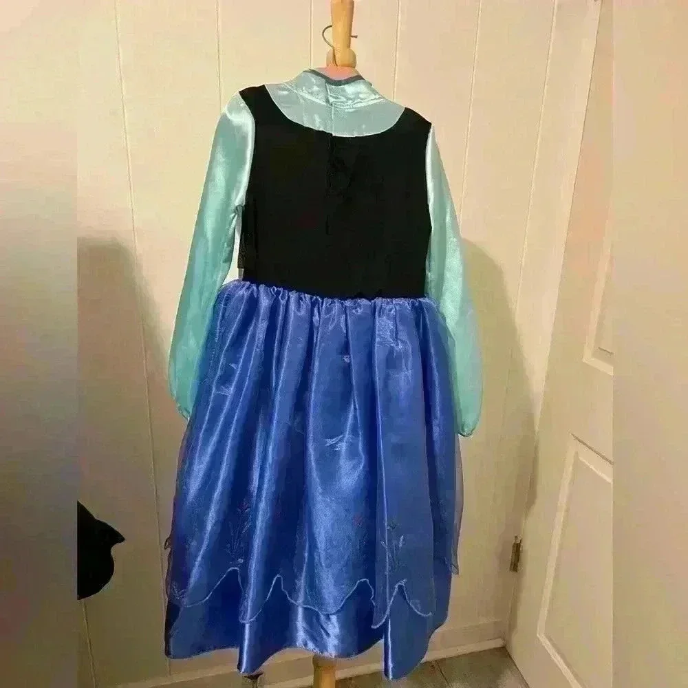 Frozen‎ Anna Disney Princess Costume Girls 5 6 Small Ana Halloween