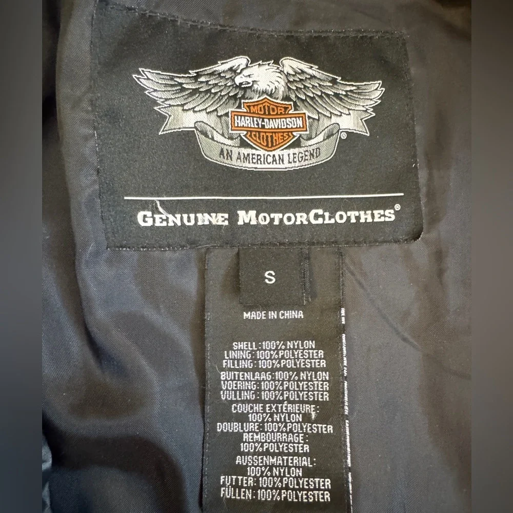 Harley-Davidson puffer tan